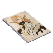 ラーテルを持つ蜂蜜の妖精 ノートブック (右側)