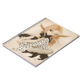 ラーテルを持つ蜂蜜の妖精 ノートブック (左側)