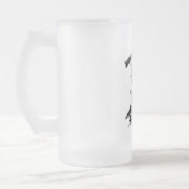 ラーテル フロストグラスビールジョッキ (左)