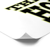 ラーテル(ミツアナグマ)を汚さない ポスター (角)