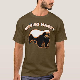 ラーテル: 扱いにくいhesそう tシャツ