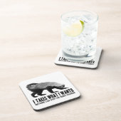 ラーテル- Iはほしいと思うものがIは取ります コースター (右側)