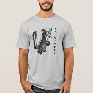 ラーテルBadgitude Tシャツ