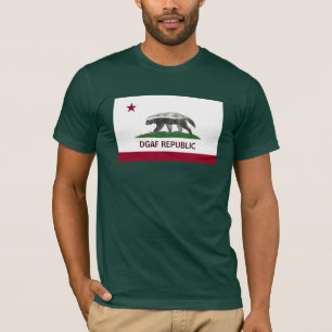 ラーテルDGAFカリフォルニア共和国 Tシャツ