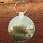 ラードデグランドキャンプバイジョルジュスシュラトヴィンテージアート キーホルダー (裏面)