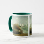 ラードデグランドキャンプバイジョルジュスシュラトヴィンテージアート マグカップ (正面左)