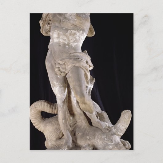 ラーナエアンヒドラと戦うヘラクレス ポストカード (正面)