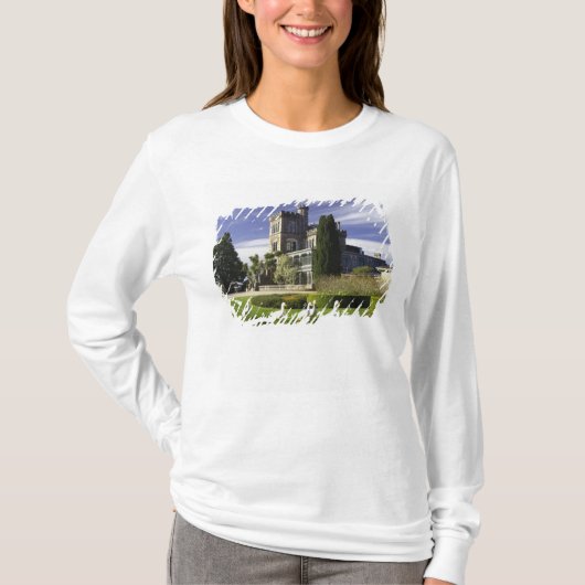 ラーナック城 オタゴ半島 ダニーデン Tシャツ (正面)