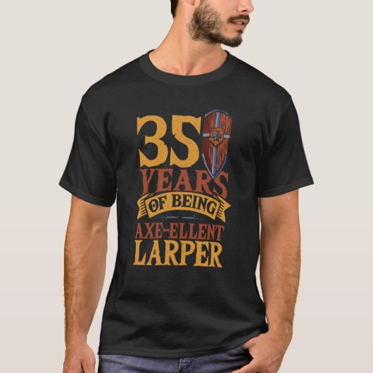 ラーパー35年誕生日 Tシャツ (正面)