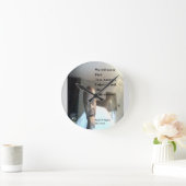 ラーフWisdenのステープル ラウンド壁時計 (ホーム)