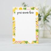 ラーメパーソナライズされたンノテカード サンキューカード (スタンド正面)