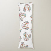 ラーメンうどん音楽パターン ボディピロー (正面縦)