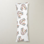 ラーメンうどん音楽パターン ボディピロー (裏面 (縦))