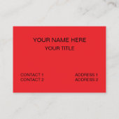 ラーメンおいしいラーメン 名刺 (裏面)