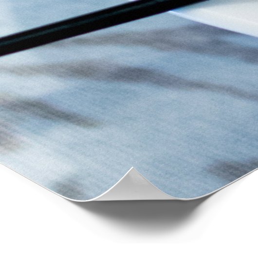 ラーメンおもしろいのパケットカスタムメッセージ ポスター (角)