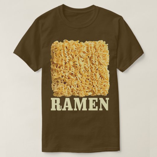 ラーメンおもしろい大沢日本のアニメラーメン2508 Tシャツ (デザイン正面)