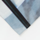 ラーメンおもしろい麺パケットカスタムメッセージ フリースブランケット (角)