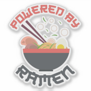 ラーメンが主力 シール