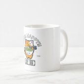 ラーメンが猫食べ物ラーメンのどんぶり コーヒーマグカップ (正面右)