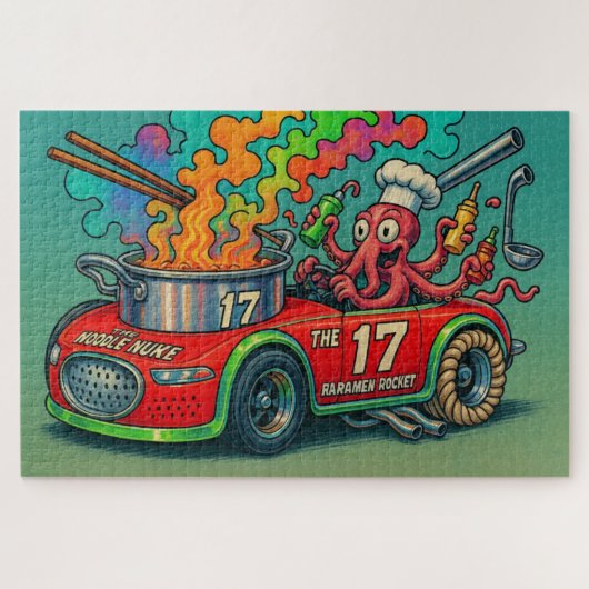 ラーメンのぬけ ジグソーパズル (横)