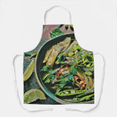 ラーメンのアートワーク エプロン (正面)