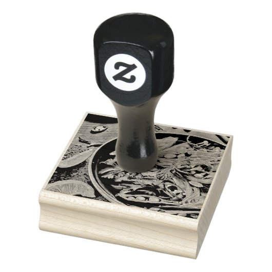 ラーメンのアートワーク ラバースタンプ (スタンプ)