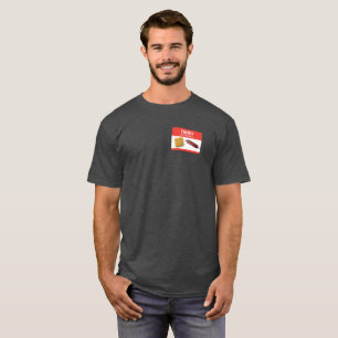 ラーメンのサラミのワイシャツ Tシャツ