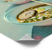 ラーメンの誕生日プレゼント ポスター (角)