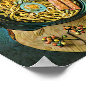 ラーメンの誕生日プレゼント ポスター (角)