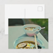 ラーメンの誕生日プレゼント ポストカード (正面/裏面)