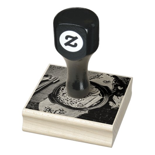 ラーメンの誕生日プレゼント ラバースタンプ (スタンプ)