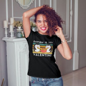 ラーメンは私のバレンタイン、かわいいラーメン好き Tシャツ