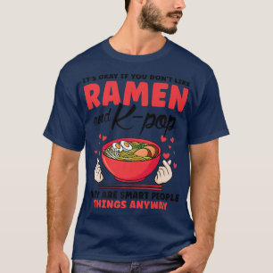 ラーメンもしK韓国356はポップ・アートの嫌い Tシャツ