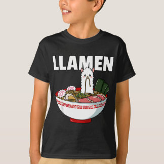 ラーメンらまラーメン日本の丼カップ味噌 Tシャツ