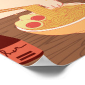 ラーメンをすすろう ポスター (角)