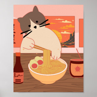 ラーメンをすすろう ポスター