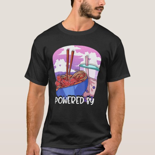 ラーメンを利用した Tシャツ (正面)