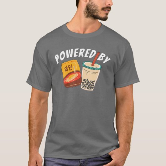 ラーメンを利用した Tシャツ (正面)