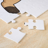 ラーメンを食べるメルカット ジグソーパズル (側面)