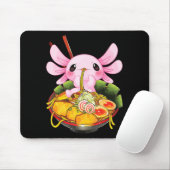 ラーメンアクソロトルかわいいアニメ日本のフードギフトガール マウスパッド (マウス)