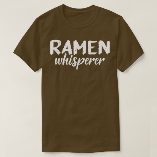 ラーメンウイスラーラーメン愛好家 Tシャツ (デザイン正面)