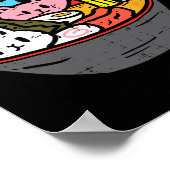 ラーメンキャットトランスジェンダーLgbtトランスプライドヤンパーネーゼN ポスター (角)