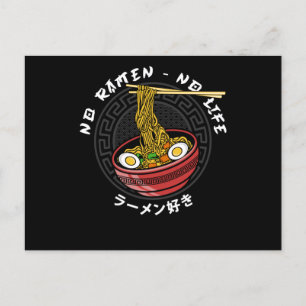 ラーメンクラブチーム No Ramen No Life ポストカード