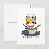 ラーメンシェフ ポストカード (正面/裏面)