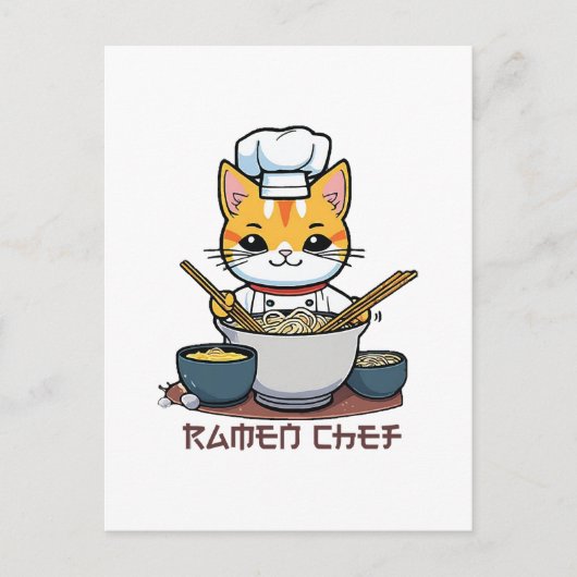 ラーメンシェフ ポストカード (正面)