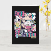 ラーメンショップアニメ カード (黄色い花)