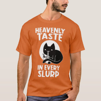 ラーメンジャパンかわいいアニメ麺丼Cat1624 Tシャツ