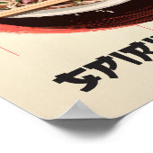 ラーメンスピリットフードポスター心地よいフードウォールアート ポスター (角)