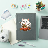 ラーメンネコ シール (iPadカバー)