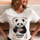 ラーメンパンダヌードルラバー Tシャツ